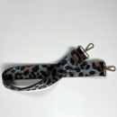 Grey Motif Bag Strap