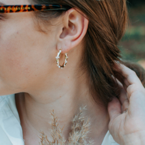 Pearl Hoops