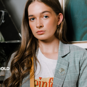 Gold Hand Pin