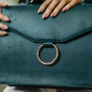 Green Top Handle Bag