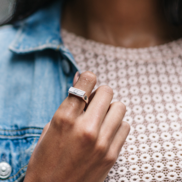 Marble Pink Ring
