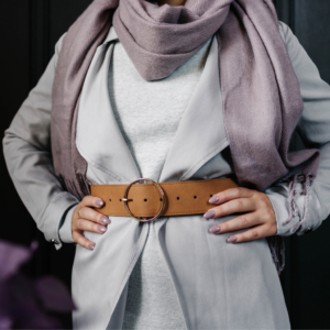 Tan Statement Belt