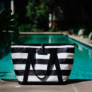 Striped Cooler Bag