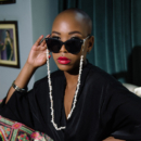 Neutral Stone Sunglass Chain