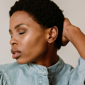 Gold Crawler Earrings