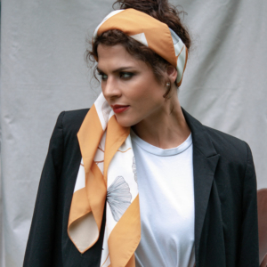 Gold Leaf Scarf