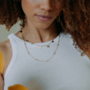 Gold Dainty Layered Necklaces