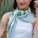 Lemon Silk Scarf