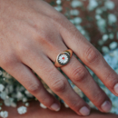 Daisy Signet Ring