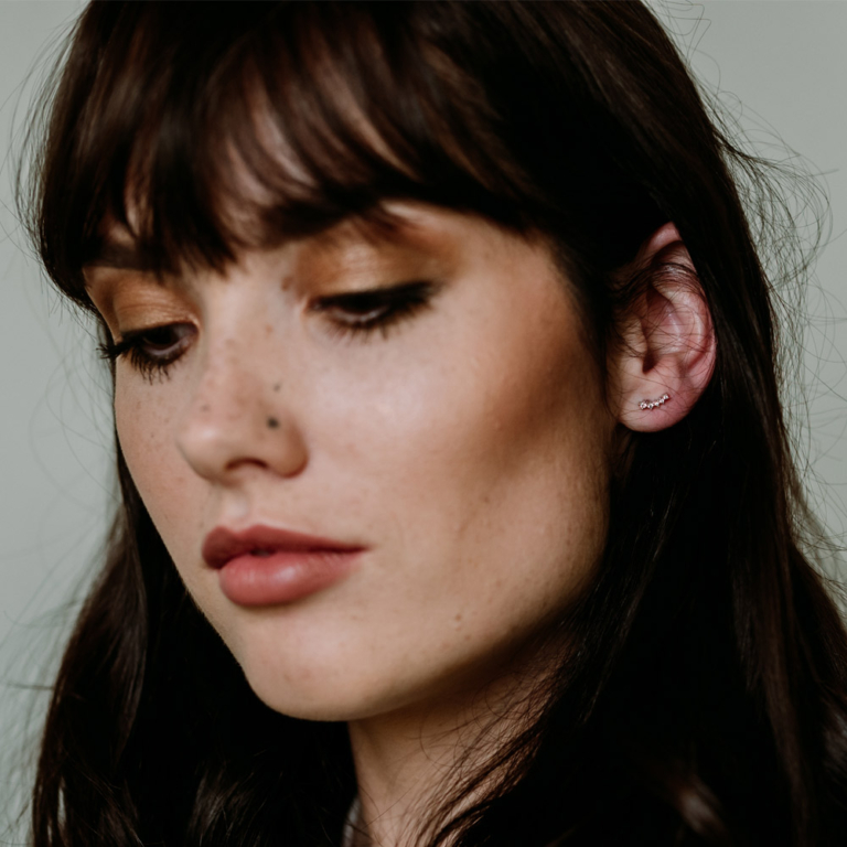 Silver Crawler Earrings The Box Fashion