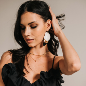 Geometric Drop Earrings