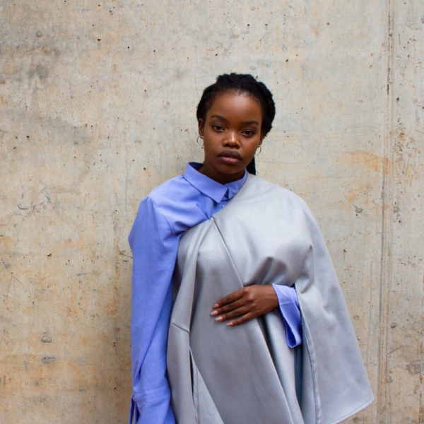 Sky Grey Cape