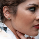 Square Swarovski Studs