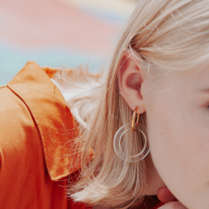 Translucent Stacked Hoops