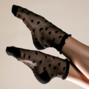 Black Frill Socks