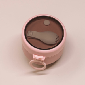 Pink Food Jar