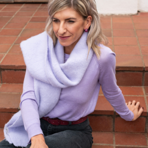Soft Lilac Scarf
