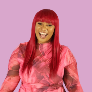 Brazilian 18 Inch Fringed Glueless Cherry Wig