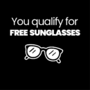 Yay! You get free sunglasses!